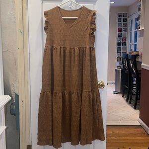 Brown SHEIN Dress